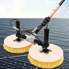 Telescopische Roterende Borstel voor Zonnepanelen